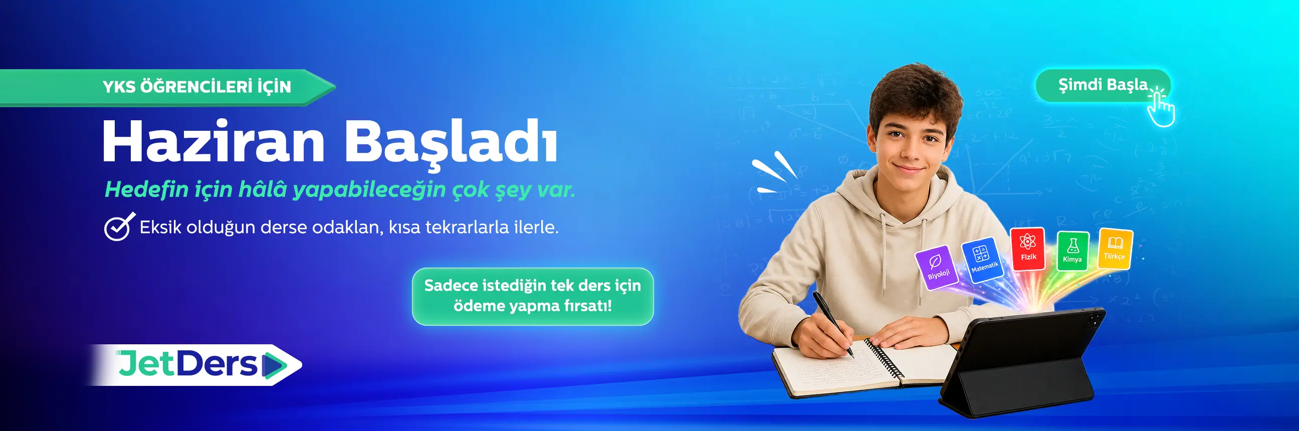 Öğrencinin ihtiyacı olan özel ders: JetDers!